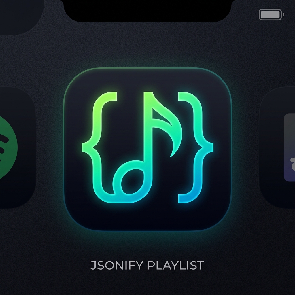 Jsonify Playlist App Icon